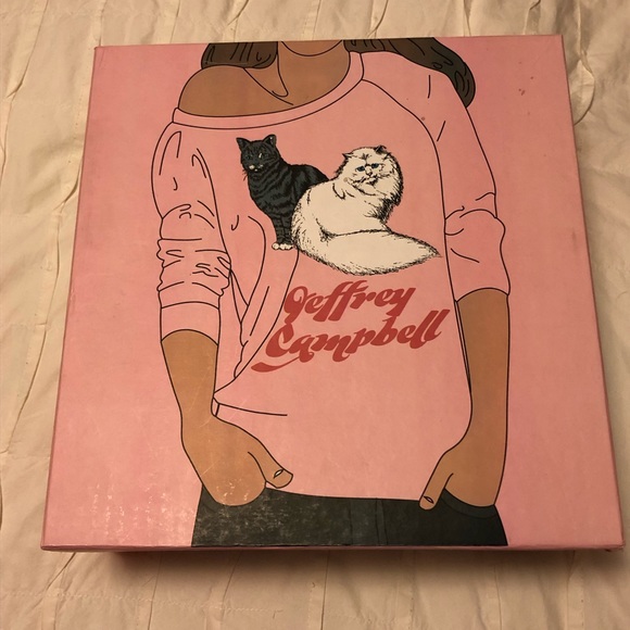 Jeffrey Campbell Ad-Man platform leather shoes 11 - Picture 8 of 9